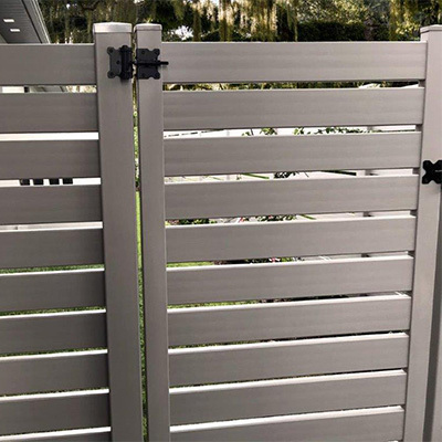 Homeowner purchased gates from top vinyl gate distributor near Turlock, CA.